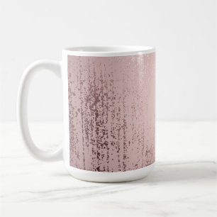 Taza De Café Diseño de oro rosa de lujo