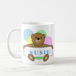 Taza De Café Diseño de oso de peluche personalizado