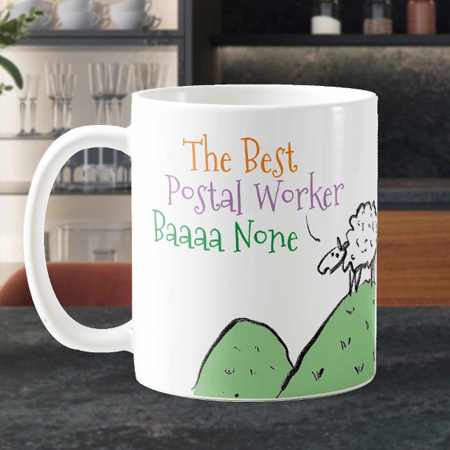 Taza De Café Diseño de ovejas para un tazón de café de trabajad (Subido por el creador)