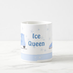 Taza De Café Diseño de patinaje de la Reina de Hielo