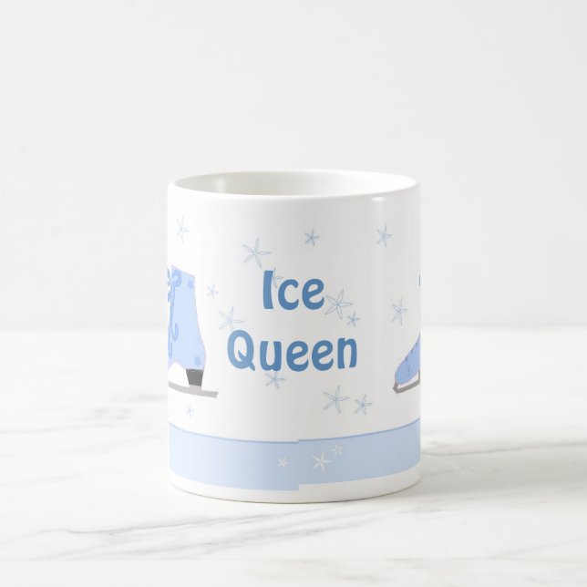 Taza De Café Diseño de patinaje sobre hielo Queen (Centro)