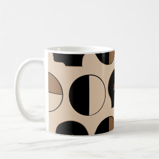 Taza De Café Diseño de patrones celestes sin foco con energía h