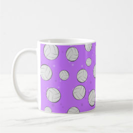 Taza De Café Diseño de patrones de voleibol