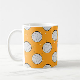 Taza De Café Diseño de patrones de voleibol