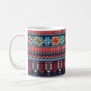 Taza De Café Diseño de patrones impecable con el palestino tra