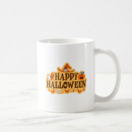 Taza De Café Diseño de pegatina divertida y espeluznante de Fel