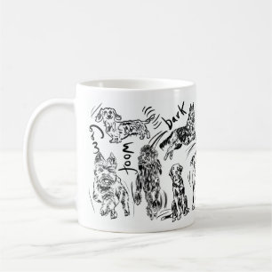 Taza De Café diseño de perros