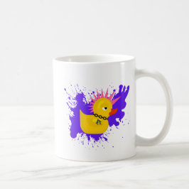 Taza De Café Diseño de pop-art atrevido y excéntrico
