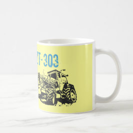 Taza De Café Diseño de publicidad tractores DDR