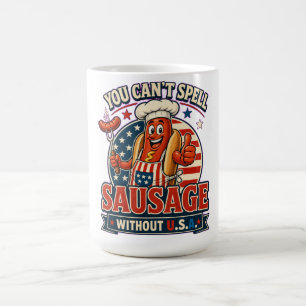 Taza De Café Diseño de regalo divertido para amante de salchich