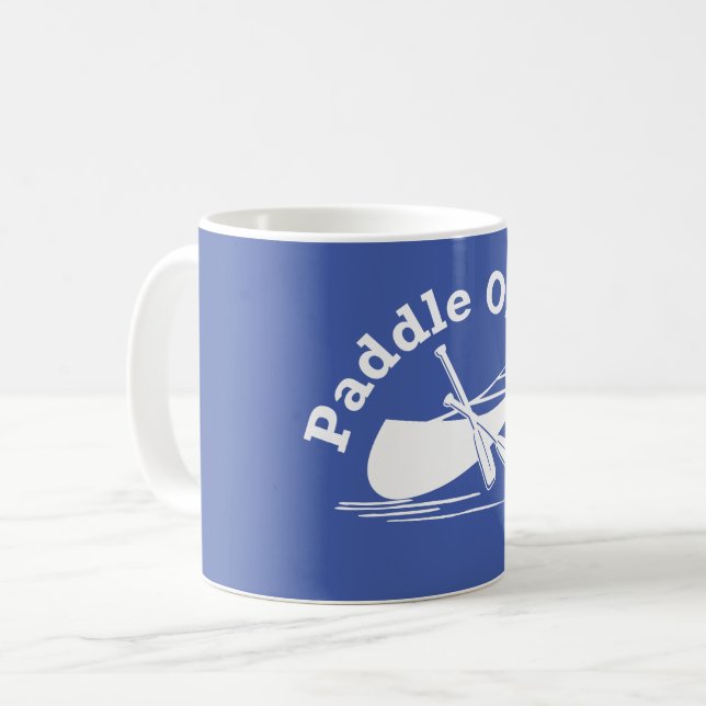Taza De Café Diseño de remo - Mug clásico (Anverso izquierdo)