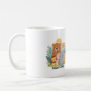 Taza De Café Diseño de Safari de Dibujos Animados para el Día d