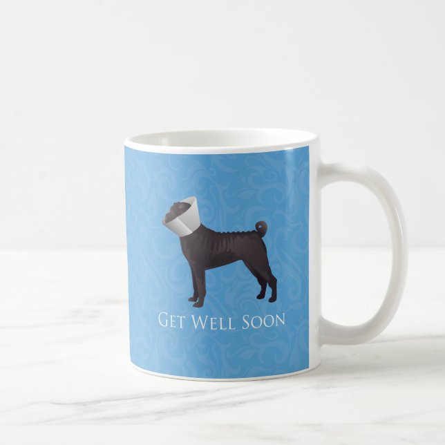 Taza De Café Diseño de Shar Pei Chino Muy Pronto (Derecha)