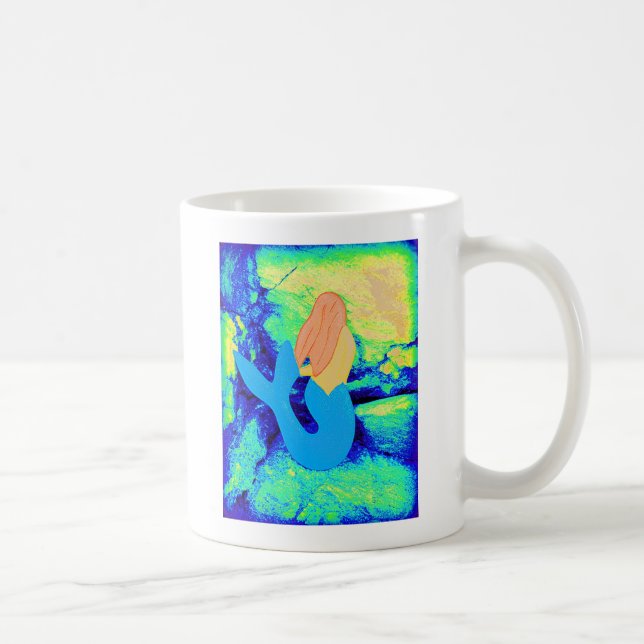 Taza De Café diseño de sirena (Derecha)