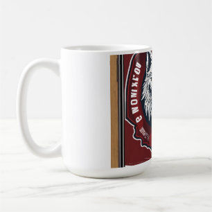 Taza De Café Diseño de sitio web del club de hockey Ice Wolves