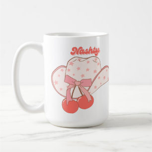 Taza De Café Diseño de sombrero de vaquero Nashty Humor occid