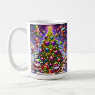Taza De Café Diseño de suéter feo para navidades