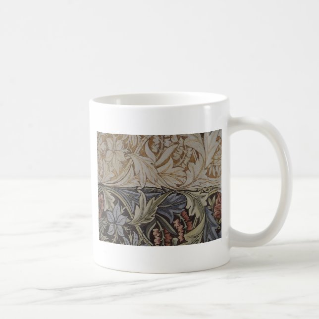 Taza De Café Diseño de tapices para William Morris Bluebell (Derecha)
