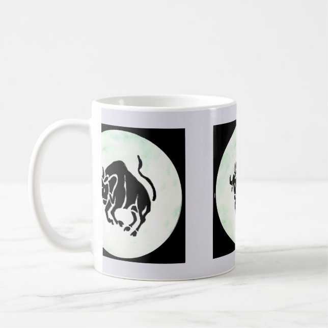 Taza De Café Diseño de Taurus (Izquierda)