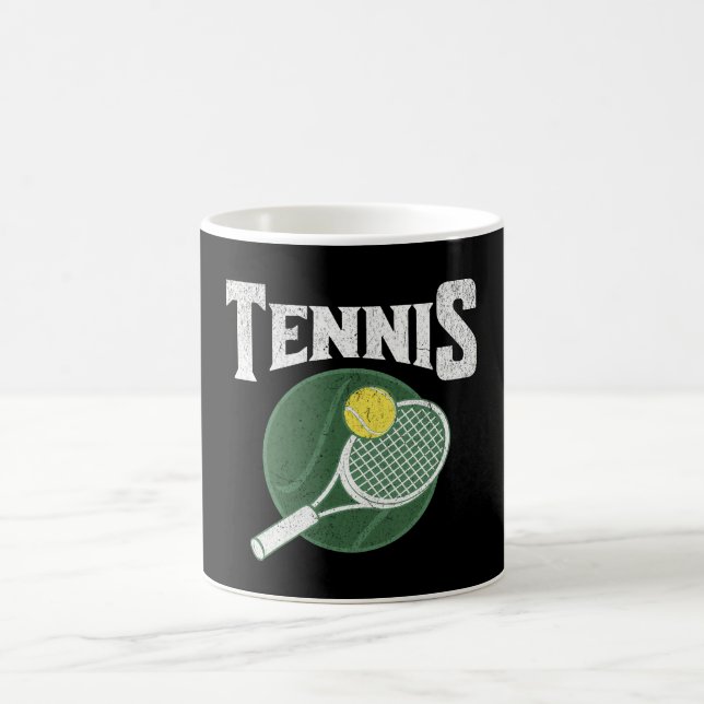 Taza De Café Diseño de tenis (Centro)
