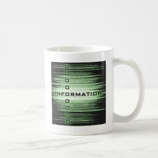 Taza De Café Diseño de texto de información