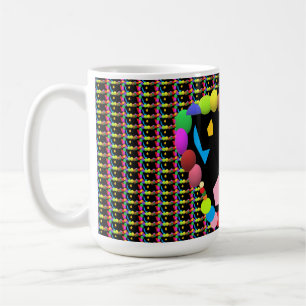 Taza De Café diseño de tipo baloon fiesta rojo caliente y otros