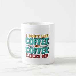 Taza De Café Diseño de tipografía de café divertido