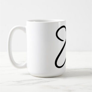 Taza De Café Diseño de tipografía de la palabra "amor" minimali