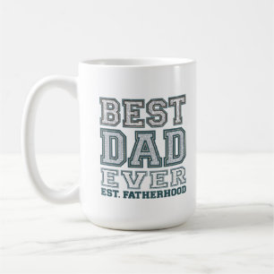Taza De Café Diseño de tipografía universitaria vintage del mej