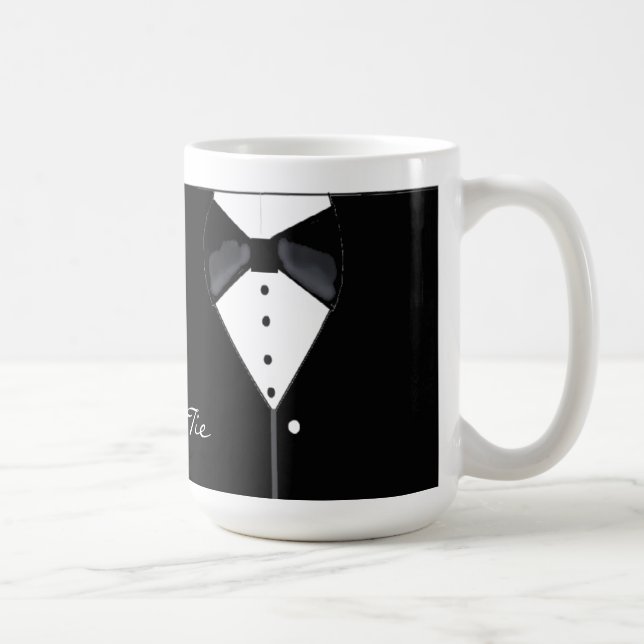 Taza De Café Diseño de Tuxedo para el balón negro (Derecha)