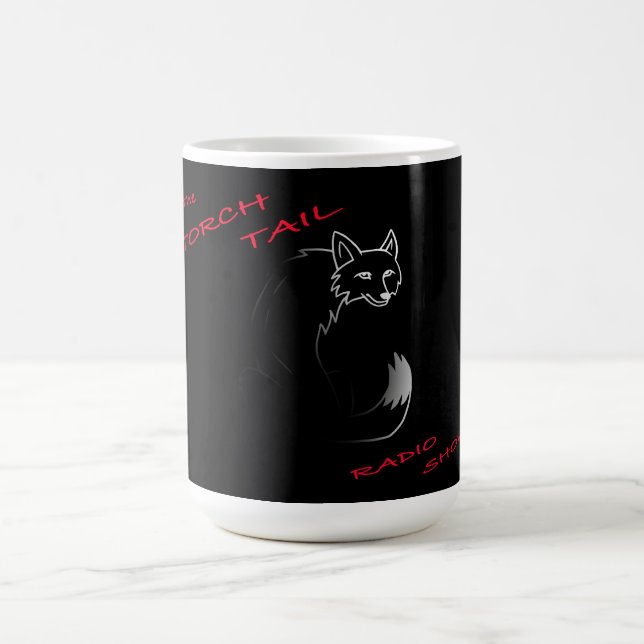 Taza De Café Diseño de un programa de radio de cola de antorcha (Centro)