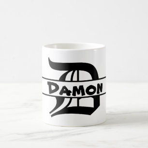 Taza De Café Diseño de una carta de regalo monogramada