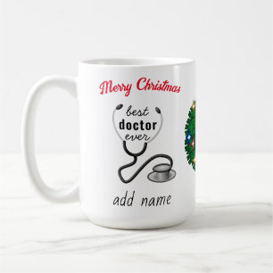 Taza De Café Diseño de vacaciones de apreciación al doctor de N