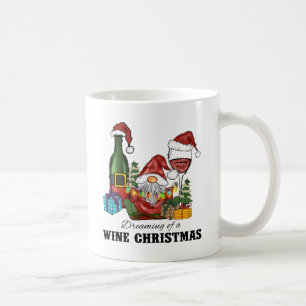 Taza De Café Diseño de vacaciones de Gnome Escandinavo