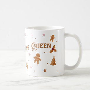 Taza De Café Diseño de vacaciones de la reina de la cocina
