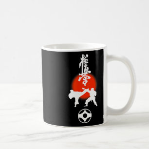 Taza De Café Diseño de ventilador de karate Kyokushin Kumite 