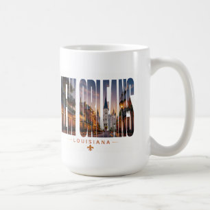 Taza De Café Diseño de viaje de Nueva Orleans Luisiana