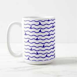 Taza De Café Diseño de vida marina costera lindo