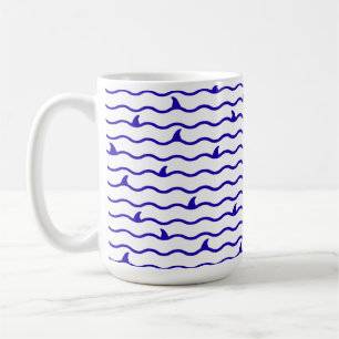Taza De Café Diseño de vida marina costera lindo