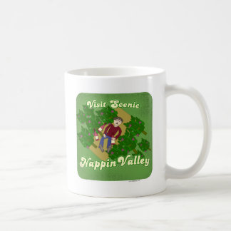 Taza De Café Diseño de vinos divertidos de Nappin Valley