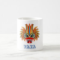 Diseño de Yaka (diablo de Sri Lanka) Café Mug