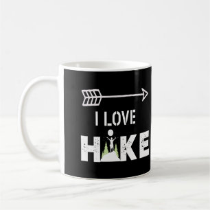Taza De Café Diseño del amante de la naturaleza de la excursión