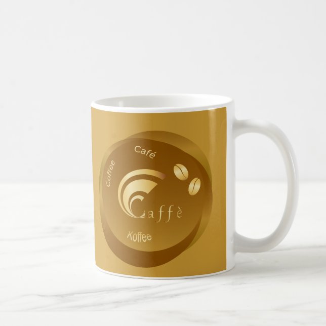 Taza De Café diseño del café (Derecha)