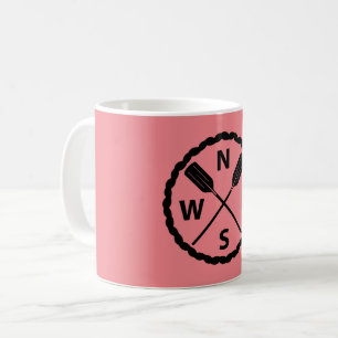 Taza De Café Diseño del Explorador de pádel - Mug clásico