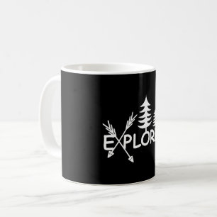 Taza De Café Diseño del Explorador - Mug clásico