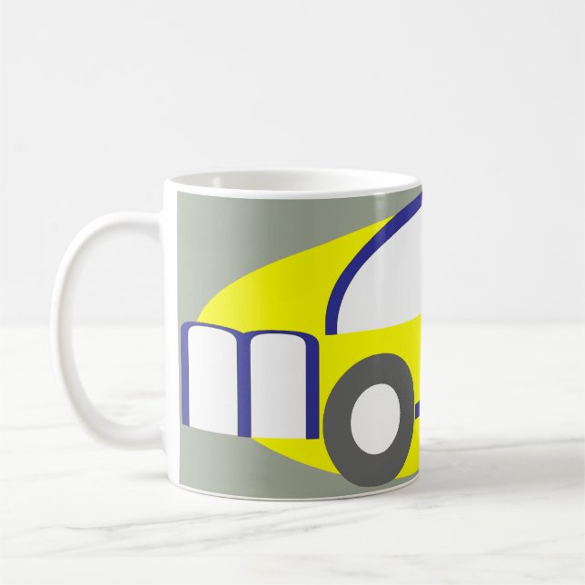 Taza De Café Diseño del motor (Izquierda)