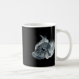 Taza De Café Diseño del tatuaje de mascara de Ghost Hannya