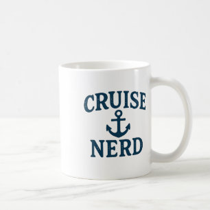 Taza De Café Diseño divertido angustiado gráfico de ancla de ne