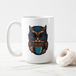 Taza De Café Diseño divertido de "Aluña Cuta con Café"