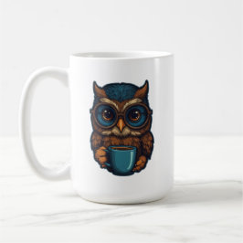 Taza De Café Diseño divertido de "Aluña Cuta con Café"